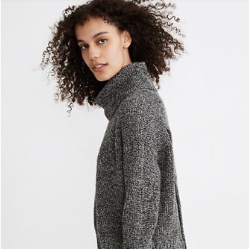 Madewell Eastbrook Turtleneck Cross-Back S…